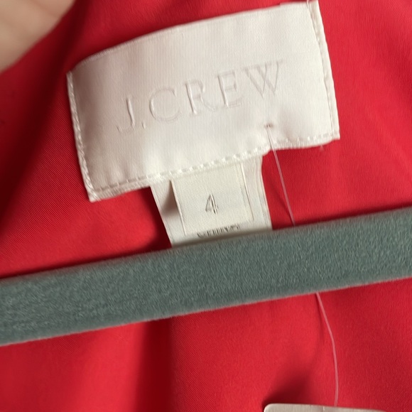 J. Crew silk chiffon Mirabelle dress, size 4; new - Picture 4 of 6